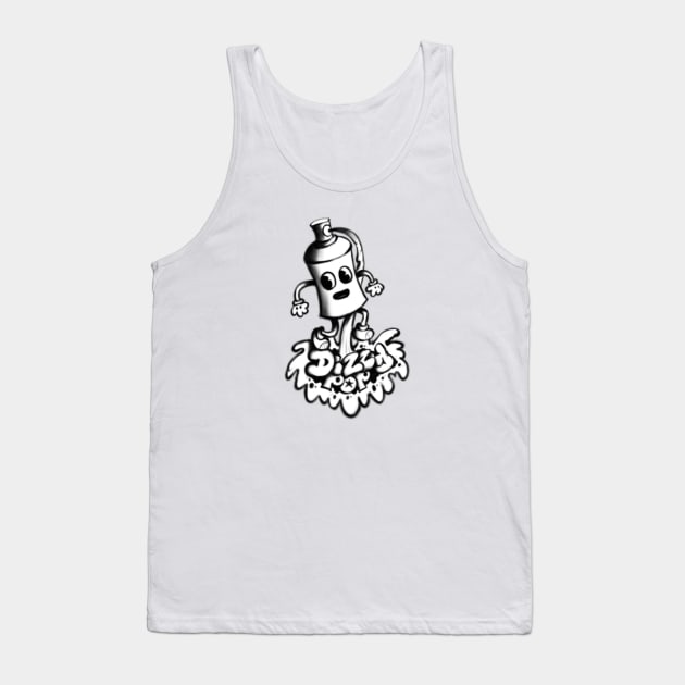 Dizzy Pop Spraycan Tank Top by DizzyPop